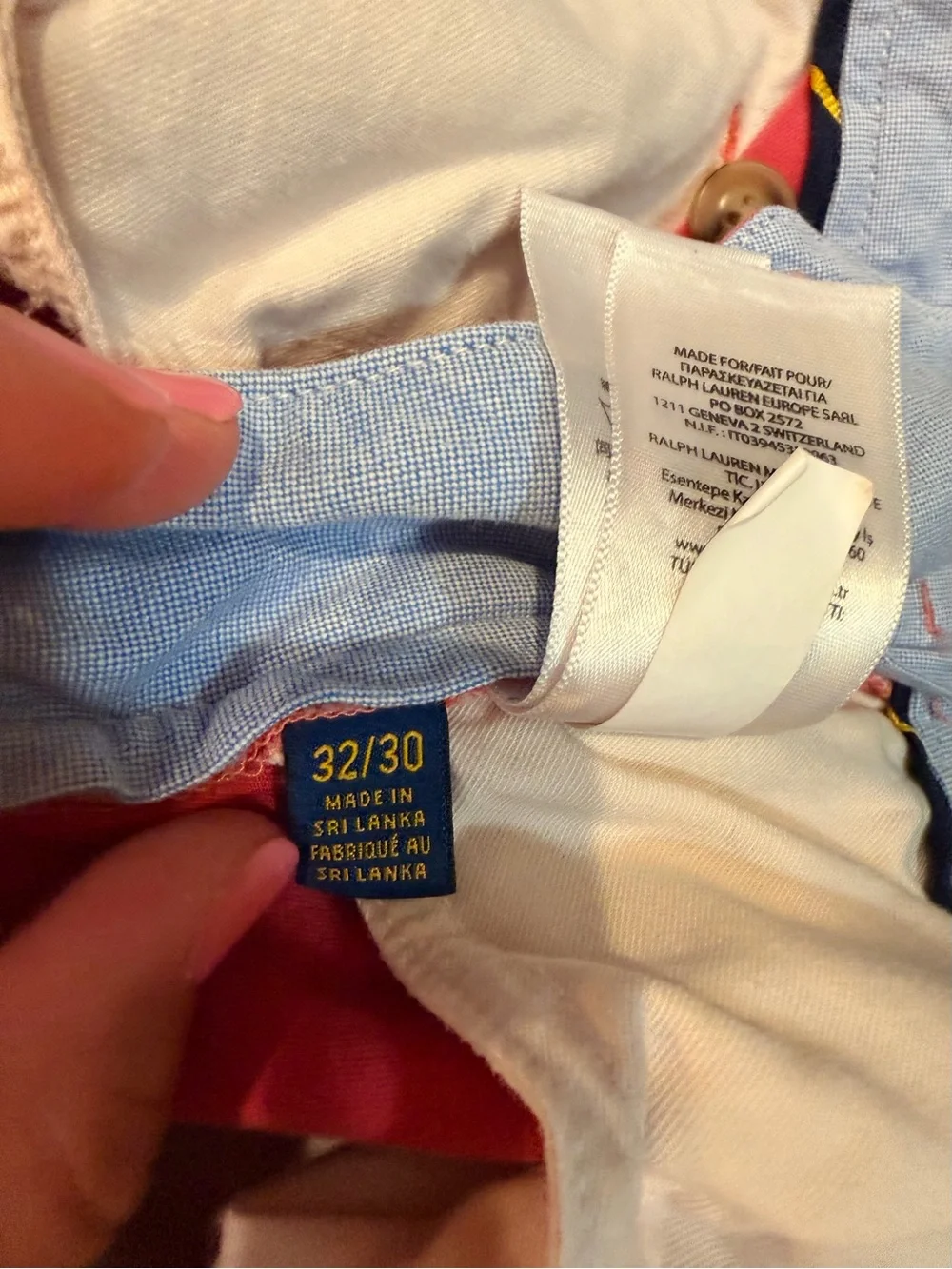 Men's Coral Pink Chino Pants Ralph Lauren Polo Preppy